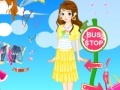Žaidimas Bus Stop Dress Up
