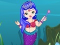 Žaidimas Cute Baby Mermaid: Dress Up