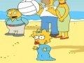 Žaidimas The Simpsons Beach Volleyball
