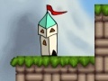 Žaidimas Tiny Tower vs. The Volcano