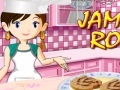Žaidimas Sara's cooking class jam roly poly