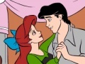 Žaidimas Princess Ariel and Eric Online Coloring