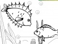 Žaidimas Kid's coloring: Little fishes