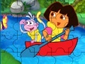 Žaidimas Jigsaw Dora Rafting