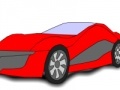 Žaidimas Fantastic concept car coloring