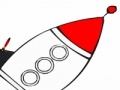 Žaidimas Rocket coloring game