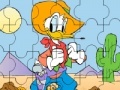 Žaidimas Cowboy Donald: Jigsaw Puzzle