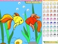 Žaidimas Kid's coloring: Goldfish
