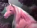 Žaidimas Tired pink horse slide puzzle