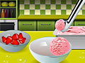 Žaidimas Homemade Strawberry Ice Cream