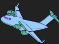 Žaidimas Custom aircraft coloring