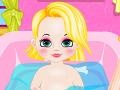 Žaidimas Baby Rapunzel Haircut and Bathing