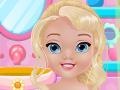 Žaidimas Baby Elsa Bathing