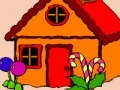 Žaidimas House Coloring