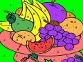 Žaidimas Fruit On A Plate: Coloring