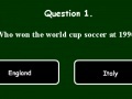 Žaidimas Worldcup soccer quiz