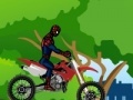 Žaidimas Spiderman Bike Racer