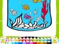Žaidimas Fishes coloring