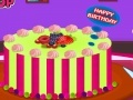 Žaidimas Vanilla Birthday Cake Decor