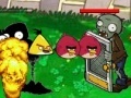 Žaidimas Angry Birds vs zombie