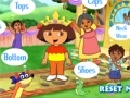 Žaidimas Dora the Explorer Dress Up Game