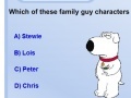 Žaidimas Family Guy Quizmania