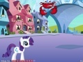 Žaidimas Pony Rarity against the invasion of crabs