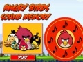 Žaidimas Angry birds. Sound memory