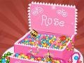 Žaidimas Princess jewelry box cake