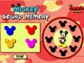 Žaidimas Mickey. Sound memory