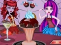Žaidimas Monster High. Delicious ice cream