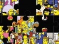 Žaidimas Simpsons characters puzzle