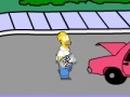Žaidimas Homers beer run. Version 2