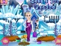Žaidimas Frozen Elsa Ice Garden