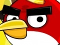 Žaidimas Angry Birds shoot at enemies