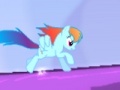 Žaidimas Rainbow pony Dash