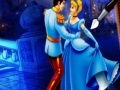 Žaidimas Cinderella and Prince. Online coloring game