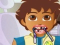 Žaidimas Dora and Diego at dentist