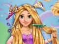 Žaidimas Rapunzel. Real haircuts