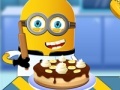 Žaidimas Minion cooking banana cake