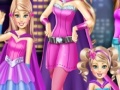 Žaidimas Super Barbie sisters transform