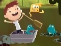 Žaidimas Justin Time: Frog swamp