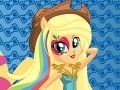 Žaidimas Equestria Girls: Rainbow Rocks - Applejack Dress Up