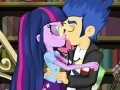 Žaidimas Equestria Girls: Kisses of Twilight and Flash