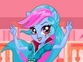 Žaidimas Equestria Girls: Rainbow Dash Spirit School Style