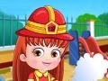 Žaidimas Baby Hazel: Firefighter Dress up 