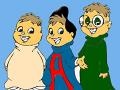 Žaidimas Alvin and the Chipmunks: Coloring 