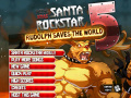 Žaidimas Santa Rockstar: Metal Xmas 5 – Rudolph Saves The World 