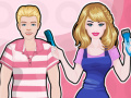 Žaidimas Barbie hairdresser with ken