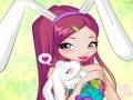 Žaidimas Winx Bunny Style: Round Puzzle
